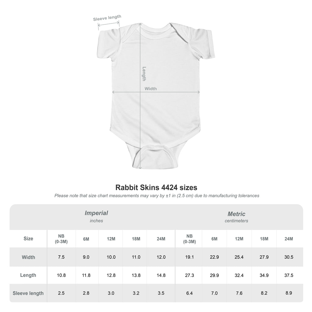 Infant Bodysuit - 'Ayiti Cheri' Haitian Pride Baby Onesie (Tropical Flag Design)