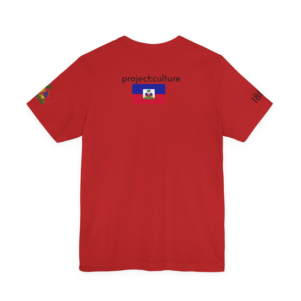 Bèl Fanm Ayisyen T-Shirt — Haitian Pride Afro Woman Graphic Tee