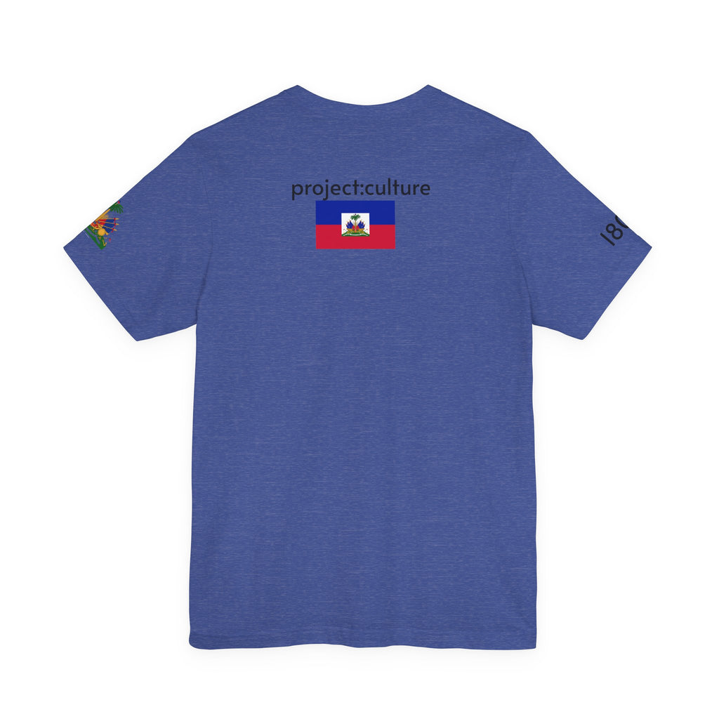 Bèl Fanm Ayisyen T-Shirt — Haitian Pride Afro Woman Graphic Tee