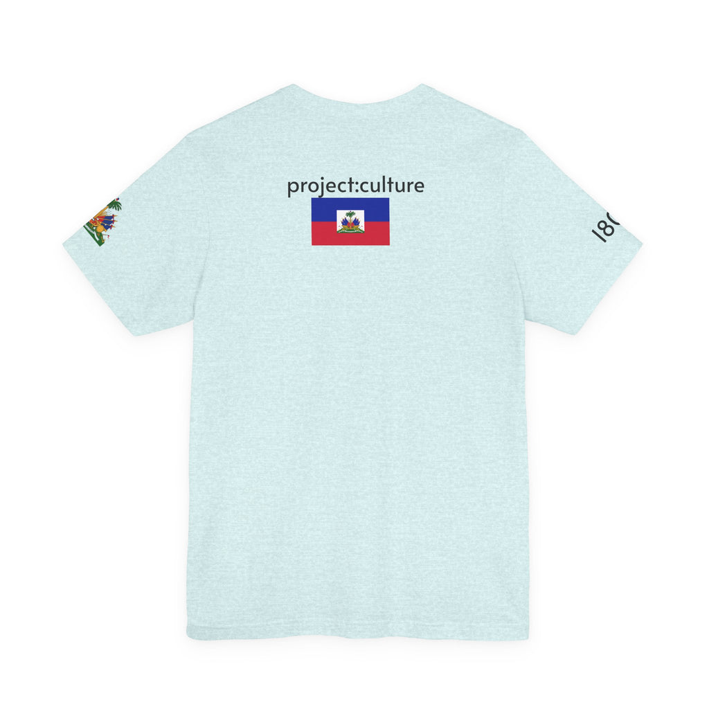 Bèl Fanm Ayisyen T-Shirt — Haitian Pride Afro Woman Graphic Tee